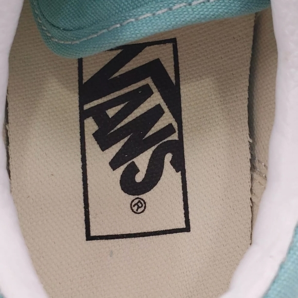 Vans Old Skool (Aqua Haze / True White) 'VN0A38G1V - Picture 9 of 9